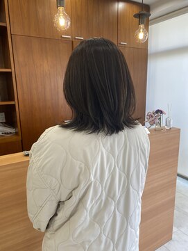 シンス(Since) くびれボブ/レイヤーカット/ミディアムヘア/夏目寧々