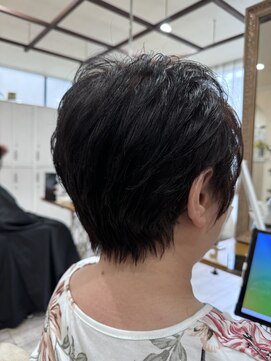 ラボヌールヘアーノーブル 新越谷店(La Bonheur hair noble) ベリーショート/束感ショート【美髪】【イメチェン】