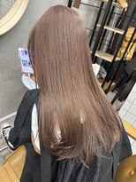 ソルトウォーター(SALT WATER) ベージュピンク ピンクカラー ブリーチありカラー