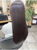 切りっぱなし×髪質改善[東神奈川/縮毛矯正/髪質改善カラー]