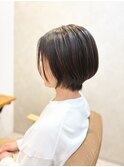 クールな大人ショートボブ