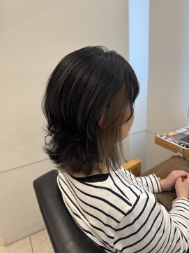 リュクスバトーバイトリコ 船橋南口店(Luxe BATEAU by tricot) グレージュ×ミルクティーベージュ