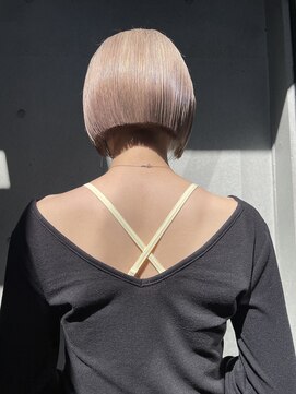 ヴァーディ オモテサンドウ(Vardy omotesando) white beige/ホワイトベージュ ミニボブ