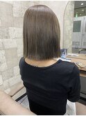 切りっぱなしボブ