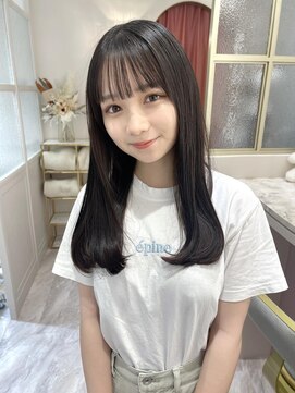 ランド 原宿表参道(LAND) 前髪カットが可愛い☆髪質改善ストレートヘア