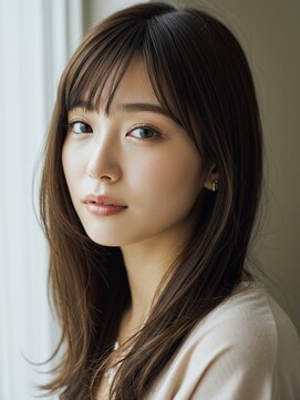 アビント バイ レシッド 武蔵小杉(abinto by rcid) レディースカット/レイヤーカット/顔周り