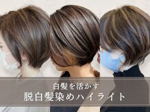メゾンe.m.a(MAISON e.m.a)の雰囲気（脱白髪染めで自然に馴染むカラーを【白髪ぼかし/ハイライト】）