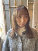 顔まわりレイヤーカット
