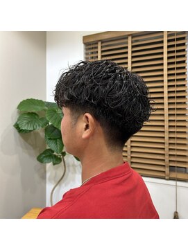 リノショアーズ ショウナン 辻堂店(RinoShores SHONAN) 20代30代メンズスパイラルパーマワイルドオシャレ感