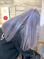 ヲタク(wotaku.)&nbsp;ホワイトアッシュホワイトパープルラベンダーアッシュブリーチ