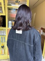 ヒントステーション(HINTSTATION)&nbsp;〈浅草 半個室〉モーヴピンク/ニュアンスボブ