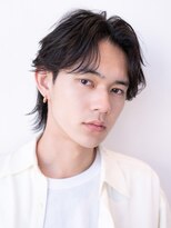 ハバナ 渋谷(HAVANA)&nbsp;【ニュアンスパーマ】メンズヘア/センターパート/リバースパーマ