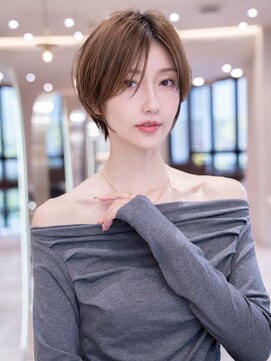 ハバナ 天神(HAVANA) 20代30代大人ショートボブ/小顔ショートヘア/ショコラベージュ