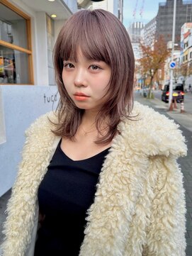 トゥコ(tuco) ベージュカラー　まろみベージュ　レイヤースタイル