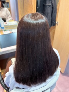 冬仕様落ち着きしっとりラベンダー12.21黒髪