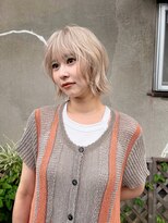 ウィットサークル(wit circle) ホワイトベージュ/ボブ