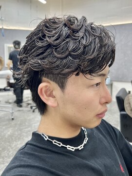 グロップ 町田(GLOP) 圧倒的毛流れフェザーパーマ/メンズパーマ