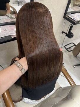 ヘアーメイク ブランニュー 東生駒店(hair make Brand new) 艶髪ブラウン