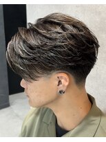 ブラック 渋谷(BLUCK)&nbsp;海外風【フェザーパーマ】