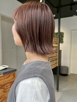 フリックヘアサロン 梅田茶屋町2号店(FLICK HAIR SALON) ボブ/イルミナカラー/髪質改善