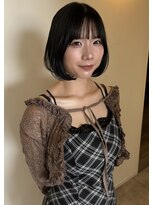 カシェ キョウマチ(cashe’e)&nbsp;ボブ/ブラックカラー/20代/松阪