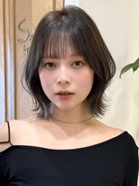 シー バイ ロンド 新宿(Sea by Lond)&nbsp;【大重】韓国風くびれボブ/新宿/髪質改善/ショート/縮毛矯正