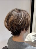 大人ショートボブ