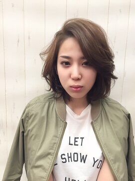 フレンズ 環状通東店(friend's) 【透け感 スポンテニアス ボブ】