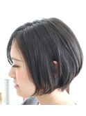 奥行きショートボブ