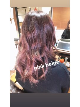 リブ(Live) ピンクベージュカラー！