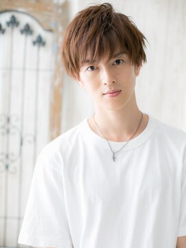 モッズヘア メン 上尾東口店(mod's hair men) ≪mod's men≫西海岸風ハイトーンカラーの無造作ショートI