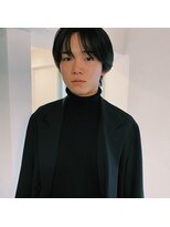 センターパート　アンニュイショート