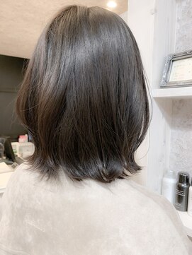 キャアリー(Caary) 福山市美容室Caary人気　グレージュ　ダークグレージュ