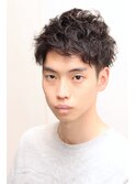 【ヨシザワ人形町】ツーブロックショートスパイラルマッシュ