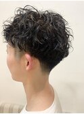 ショートマッシュ×ツイストスパイラルパーマ　担当 RYO