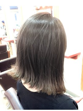 ライツ 富士店(ReiZ) 【ReiZ富士】外ハネ×グレージュ☆モーブカラー☆