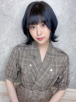 クレア 下北沢(CREA)&nbsp;ネイビー×くびれボブ