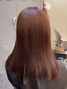 プレシャスバイプロデュース(precious by Produce) ブリーチなしピンクブラウン◎［町田/町田駅/町田駅前店/町田店]