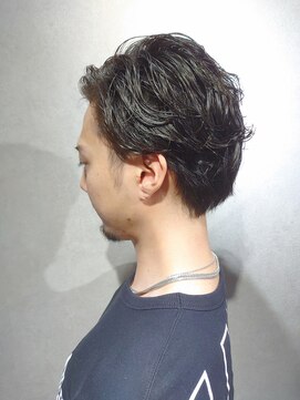 アニュー ヘア アンド ケア(a New hair&care) 30代40代メンズビジネスナチュラルブラウン爽やかツーブロ