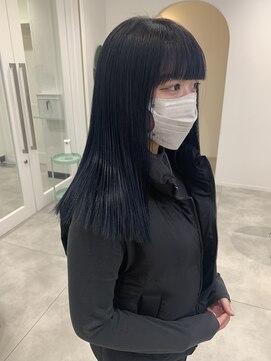 カシェ キョウマチ(cashe’e) ブルーブラック