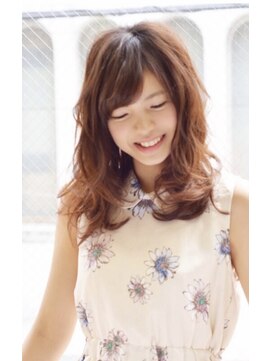 ヘアカフェ コトノハ(hair cafe Kotonoha) 【コトノハ】分け目ぼかしレイヤーカット20代30代40代小顔デジパ