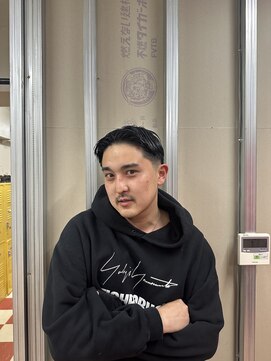 メリケンバーバーショップ トーキョー(MERICAN BARBERSHOP TYO) モードフェードstyle