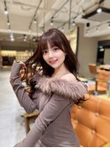 大人可愛いレイヤースタイル◎