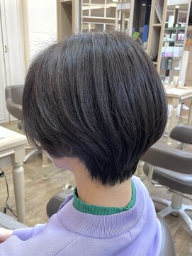 アルターリール(aL ter Rire) 切りっぱなしボブ/エアリーロング/ピンクブラウン/鎌取/中村郁未