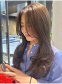 シアーベージュカラー×レイヤーカット　【CHICA】