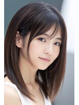 ロアゾブルーミュージアム(L'oiseau Bleu museum)&nbsp;ストレートのセミミディアムスタイル