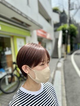 シースティア(siistia) 《ピンクベージュ×白髪活かし》