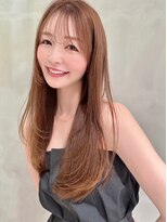 ロンド アンブル 四条烏丸(Lond ambre) ヌーディーベージュ×レイヤーカットで春を先取る