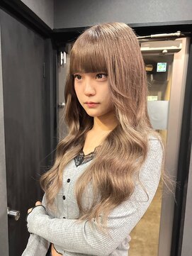 ボアップ(boappu) #ハイトーンカラー#ハイトーン#ロングヘア#エクステ