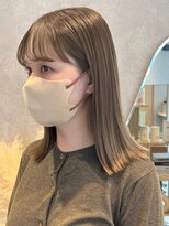 ジーナ 福岡藤崎(Zina)&nbsp;[Zina藤崎]髪質改善/ワンレン/韓国ヘア/前髪/顔周り